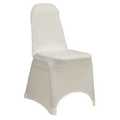 Atlas Commercial Products Spandex Banquet Chair Cover, White SP-BCC-01